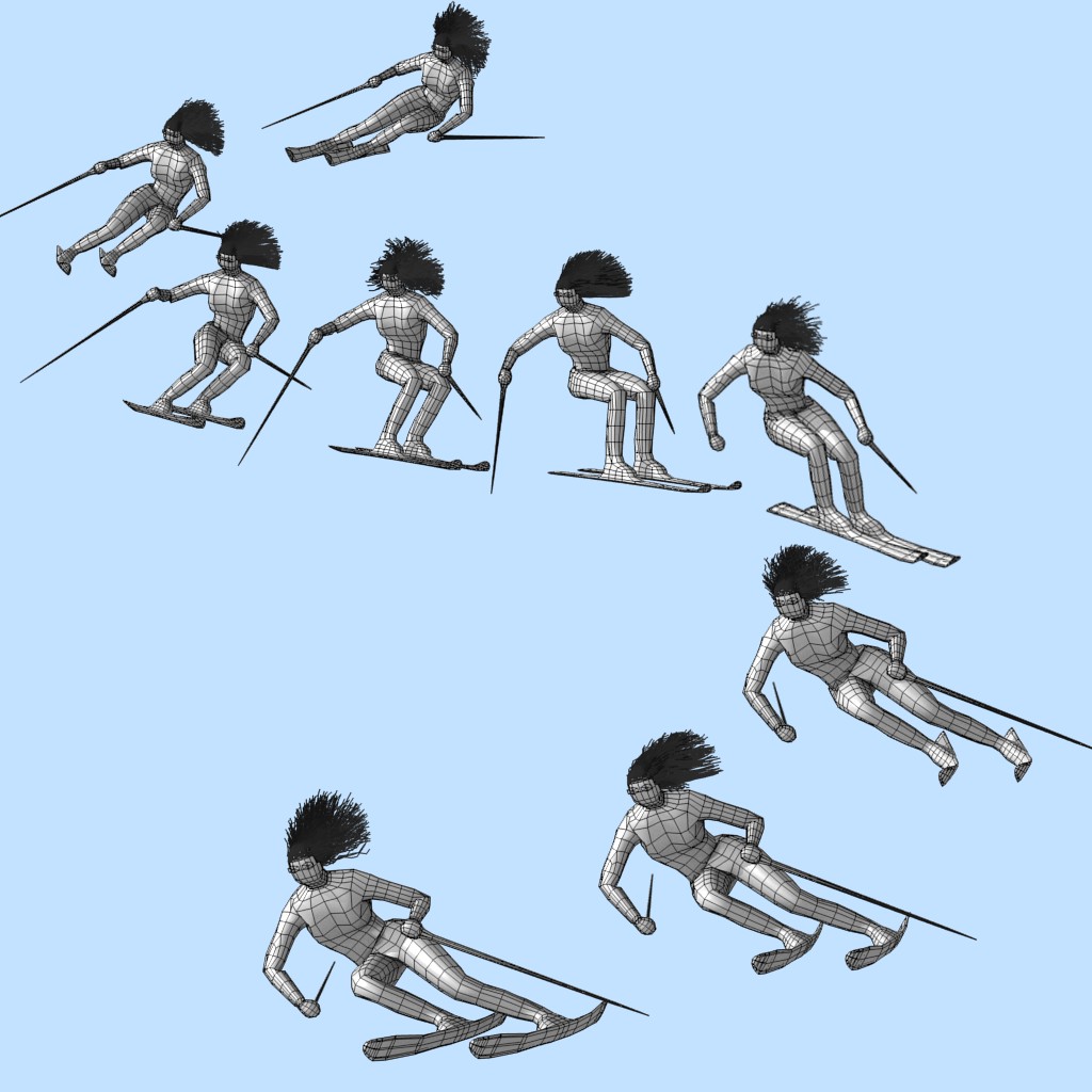 Alpine skiing (carving) preview image 1